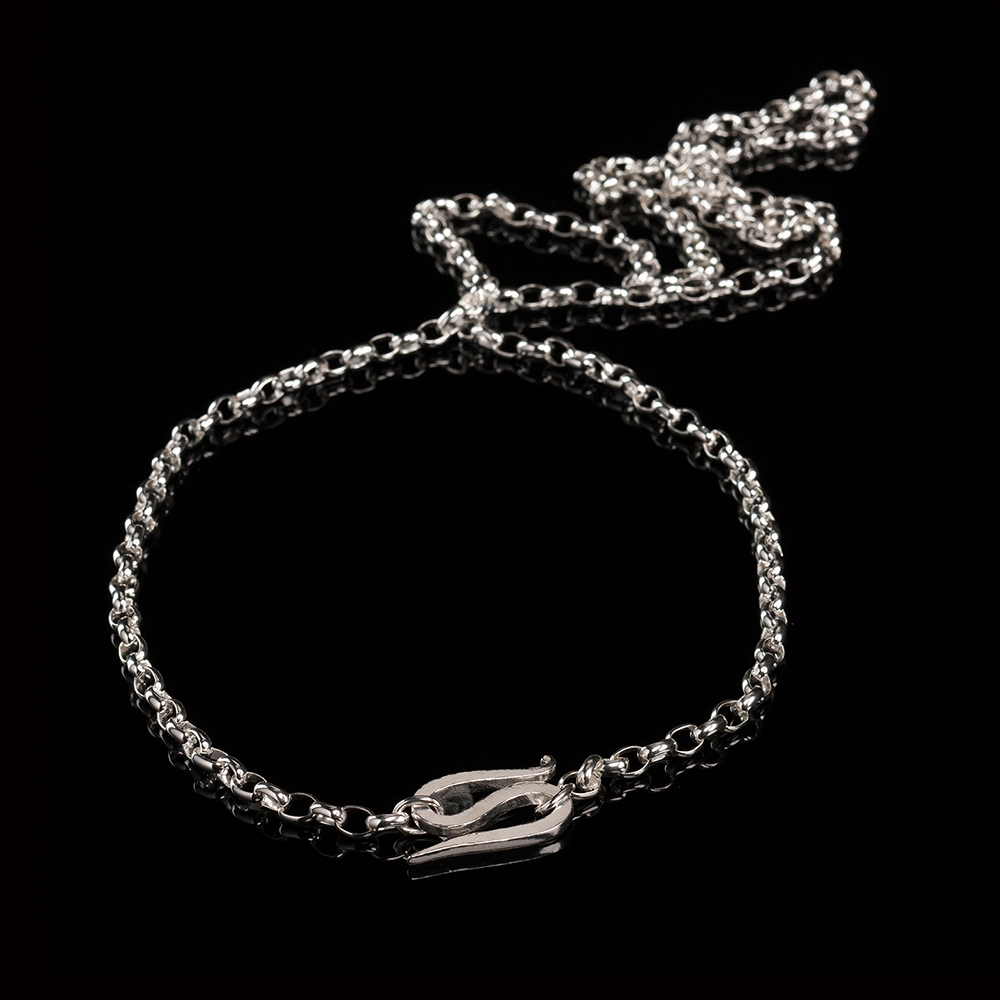 Black Chain Ring Bracelet Set - Adjustable Ring Chain Hand Accessories for  Women and Men – Wicked Tender