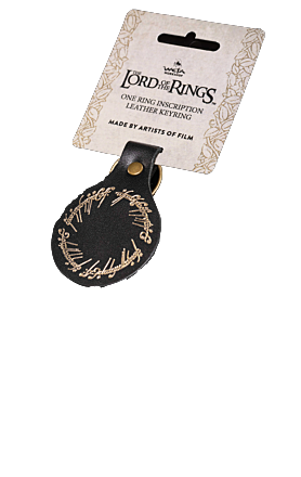 LEATHER KEYRING - THE ONE RING