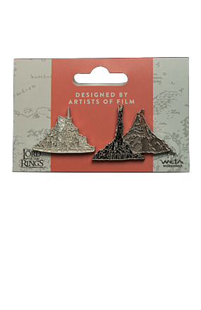 COLLECTIBLE PIN SET - MINAS TIRITH & BARAD-DUR
